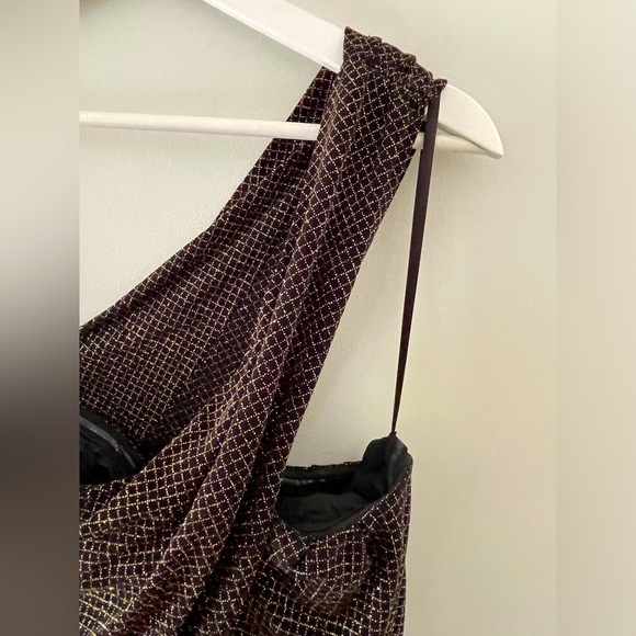 Reiss One-Shoulder Mini Dress - Picture 5 of 7